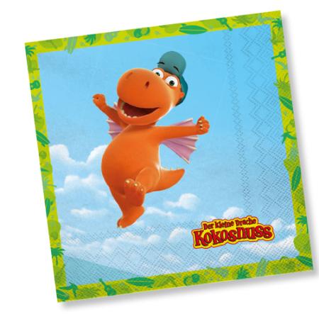 Drache Kokosnuss Party Servietten Drache Kokosnuss Party Servietten